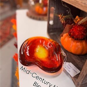 Mid-Century Modern Blenko Glass Art Piece